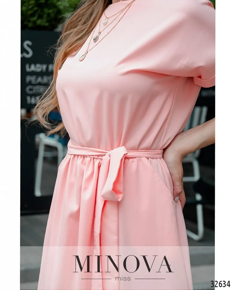 Платье 8609-пудра Minova