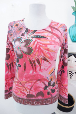 Лонгслив яркий 42-44 размер