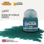Краска акриловая Citadel Layer Sons Of Horus Green - 12мл.