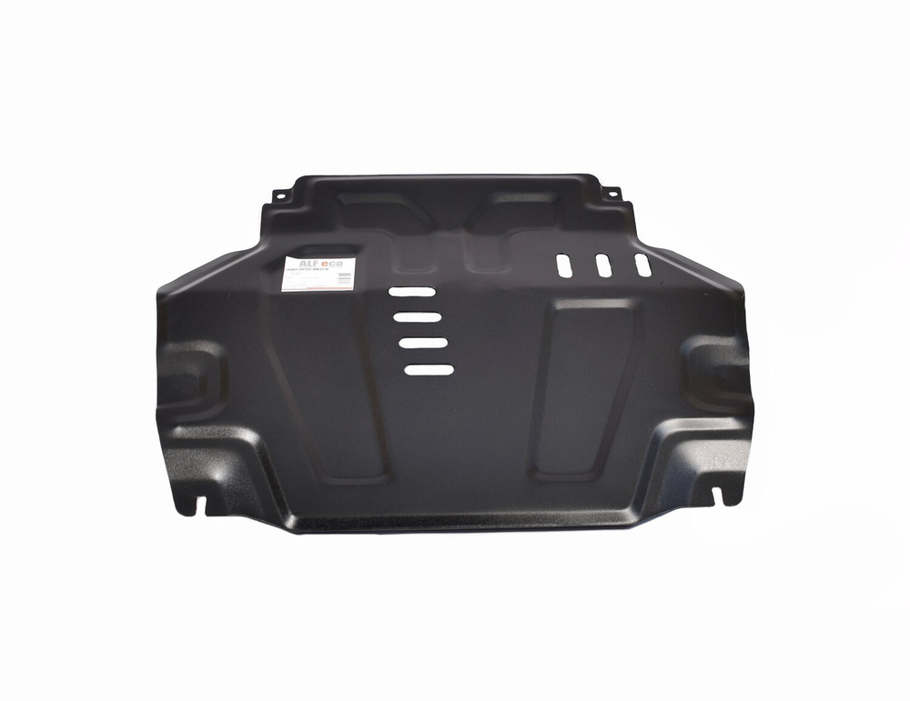Защита картера и КПП (сталь 2 мм) для Ravon R4 2016-2020 (V - все), Chevrolet Cobalt 2012-2016, 2020- (V - 1.5) Alfeco.ALF0318st
