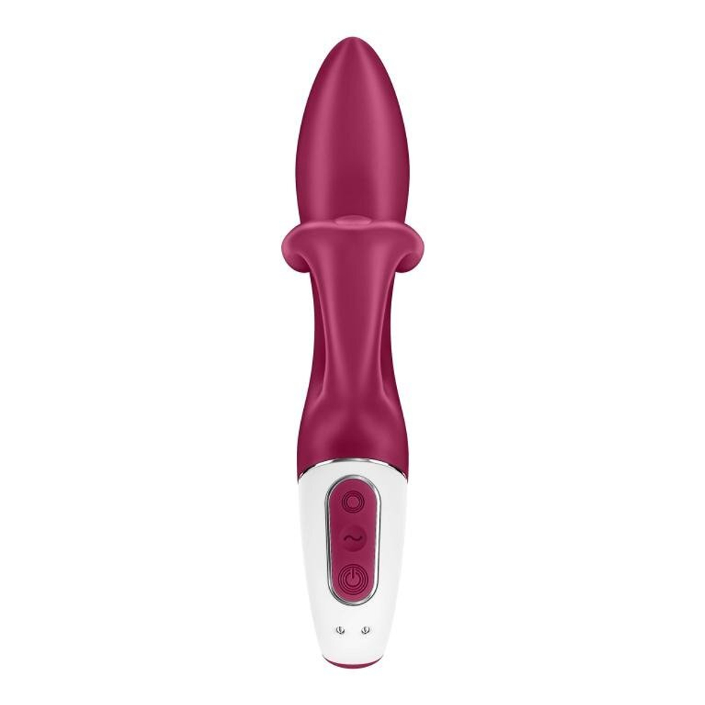Вибратор-кролик Satisfyer Embrace me, ягодный