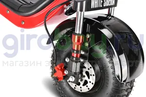Электроскутер WHITE SIBERIA MINI R 1200w 2.0 - Черный фото 21 фото №23