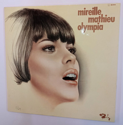 Винтажная виниловая пластинка Mireille Mathieu Olympia (France 1969)