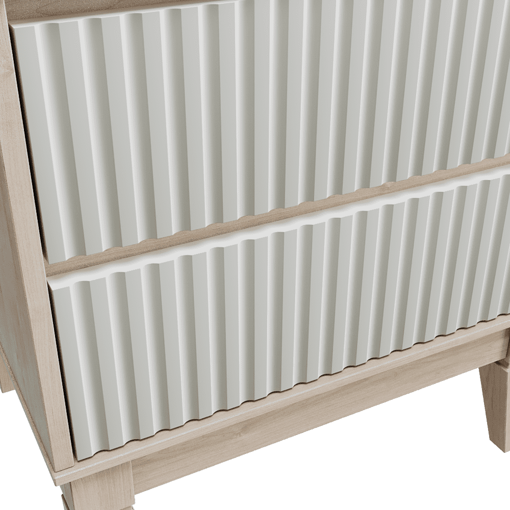 Комомд Адель - 4, ель/белый