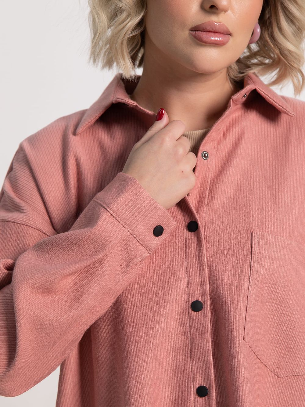 Рубашка Загадочная девушка (пыльная роза) Б15170-4М LT Collection