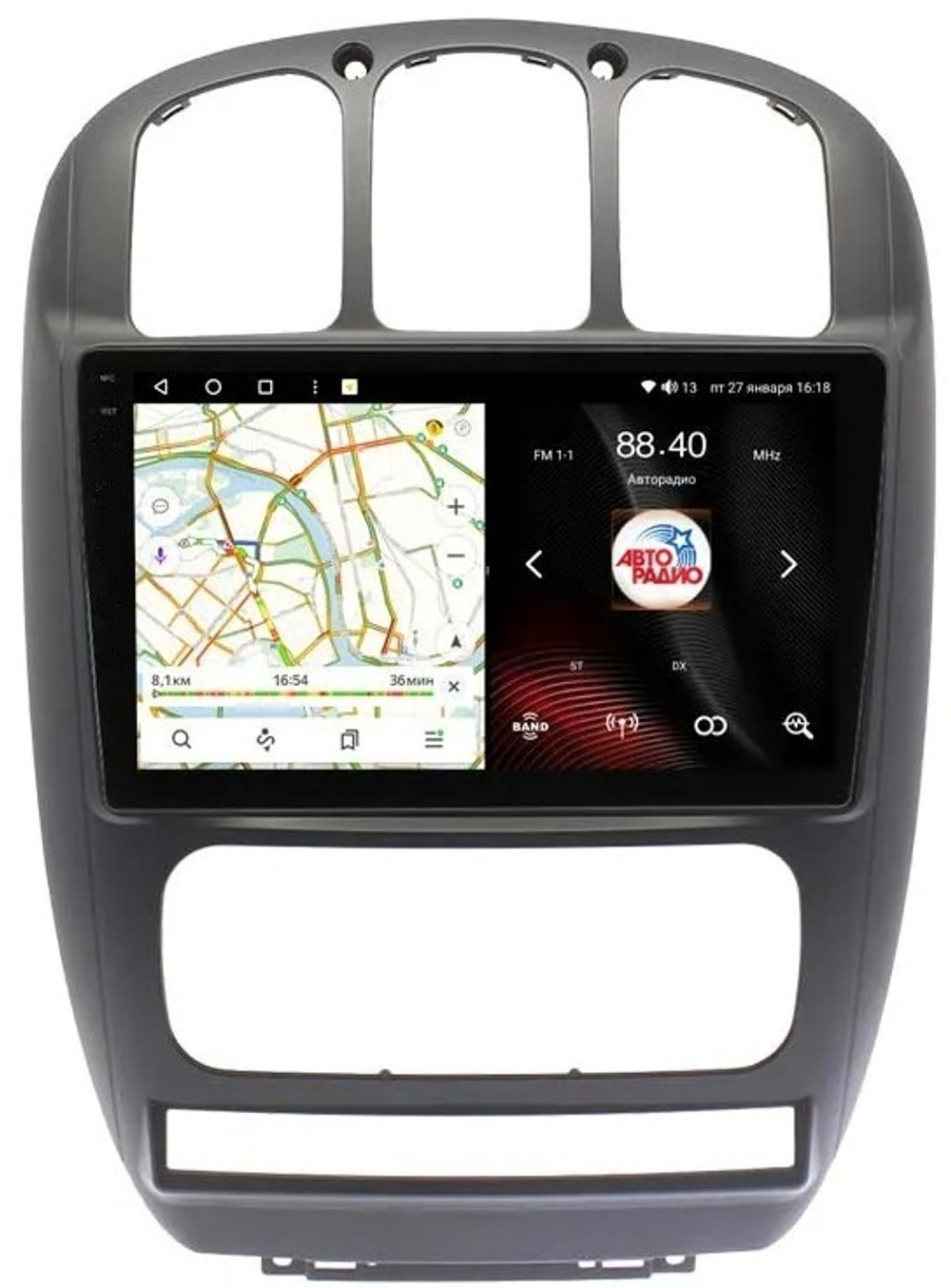 Магнитола для Chrysler Voyager 2000-2007 - Vaycar VA12-0205-2K на Android 13, 8-ядер, 2K QLED, ТОП процессор, CarPlay,4G SIM-слот