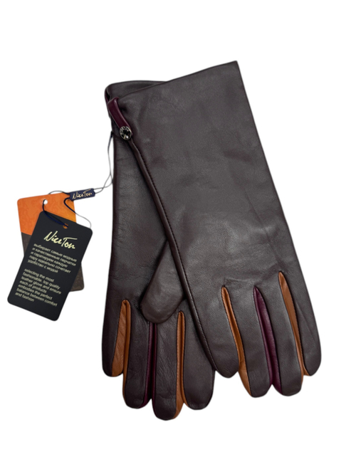 Перчатки.Женские.Материал верха: Кожаные люкс качества.Подклад: Трикотаж-шерсть.В упаковке 5 шт.