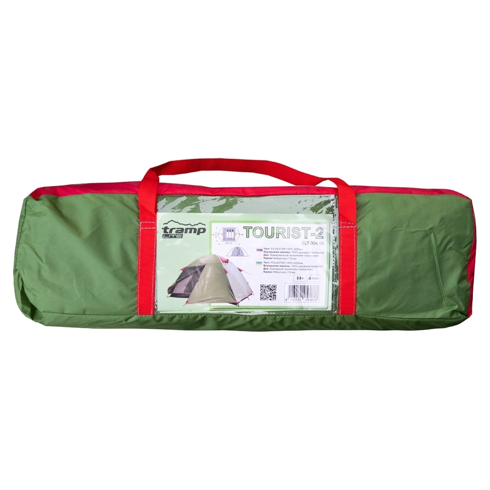 Tramp Lite Палатка Tourist 2 (зеленый)