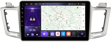 Магнитола для Toyota RAV4 XA40 2012-2019 - Carmedia SF-1610-IJ Android 10, 8-ядер, 4G SIM-слот