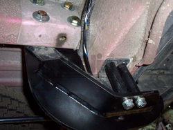 Оцинкованный фаркоп на Mercedes Sprinter Classic 2013- со ступенькой, Mercedes Sprinter 1995-2006, Volkswagen LT 1995-2006 со ступенькой (без электрики), Galia M035C