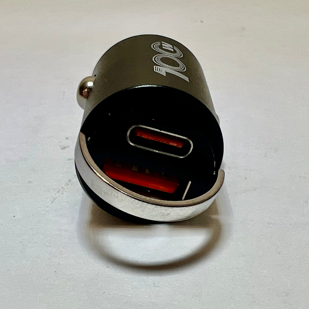 Автомобильное зарядное устройство Lifepro, PD30W+QC4.0 (55W), c кабелем в комплекте (за комплект)