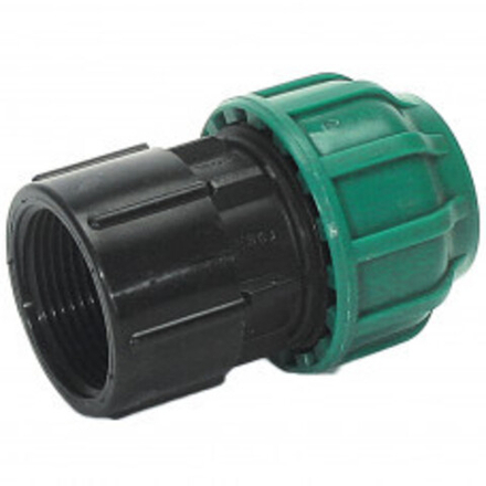 Муфта ПНД "Poelsan" 32х1 1/4" с внутренней резьбой  (25/350 шт)