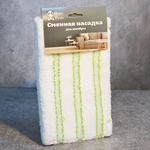 Насадка для швабры из микрофибры с абразивом "Happy Panda"