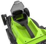 Газонокосилка аккумуляторная GREENWORKS 2520807UB 40V, 36 см, бесщеточная, c 1хАКБ 4 Ач и ЗУ