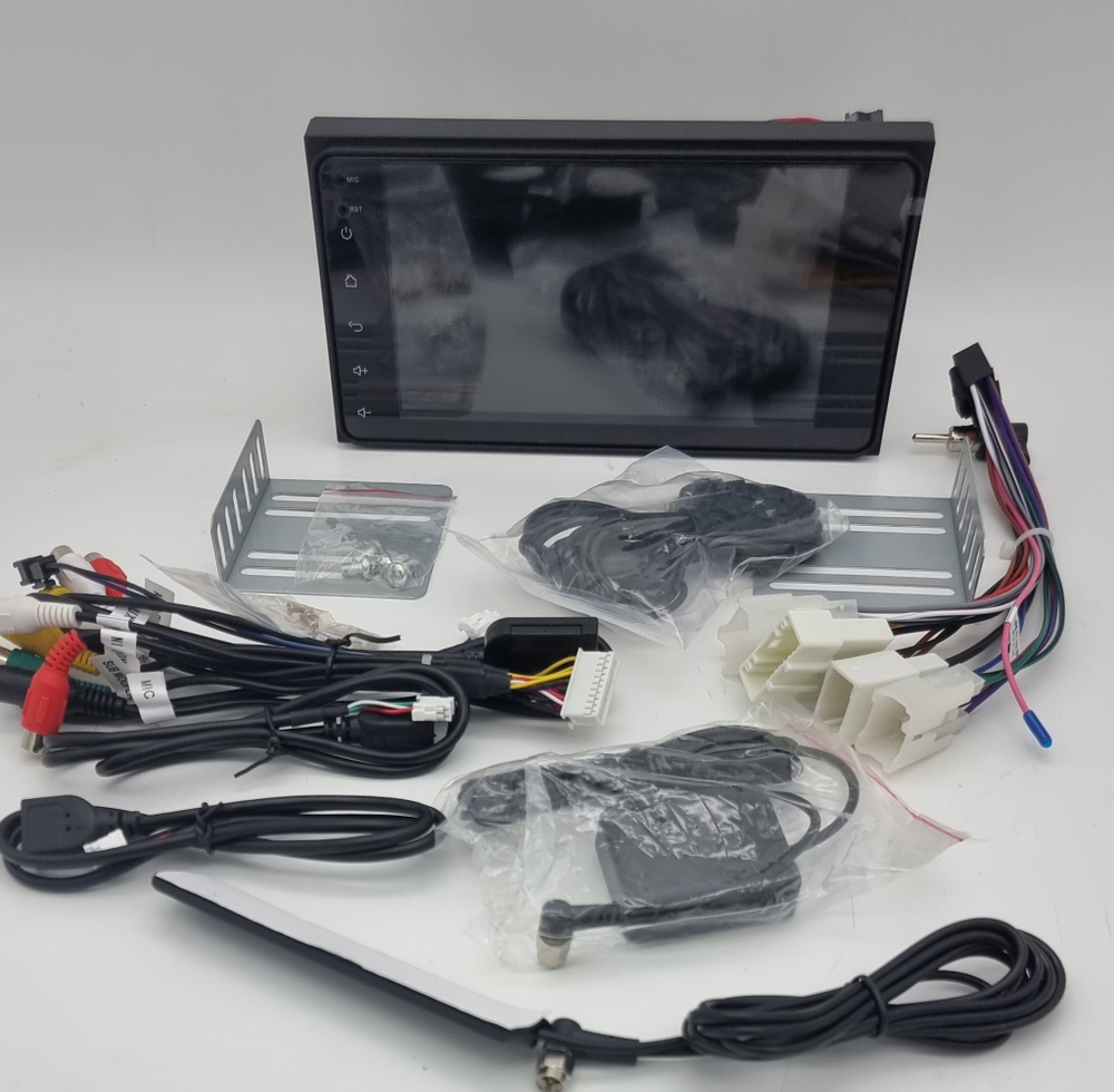 Магнитола для Toyota (200х100мм) - Carmedia KP-6957-S10 Android 12, ТОП процессор, 4Гб+64Гб, CarPlay, SIM-слот