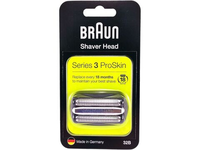 Бритвенная кассета 32B, для бритвы Braun Series 3, черная
