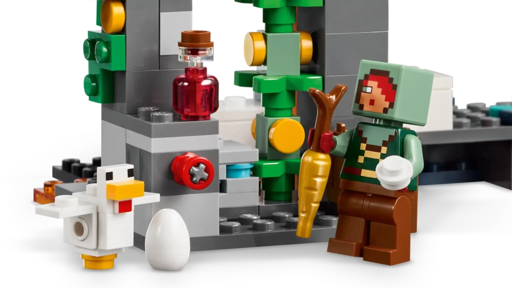 Конструктор LEGO Minecraft 21274 Встреча с начальником тюрьмы