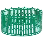 Защитно-декоративное ограждение зелёное