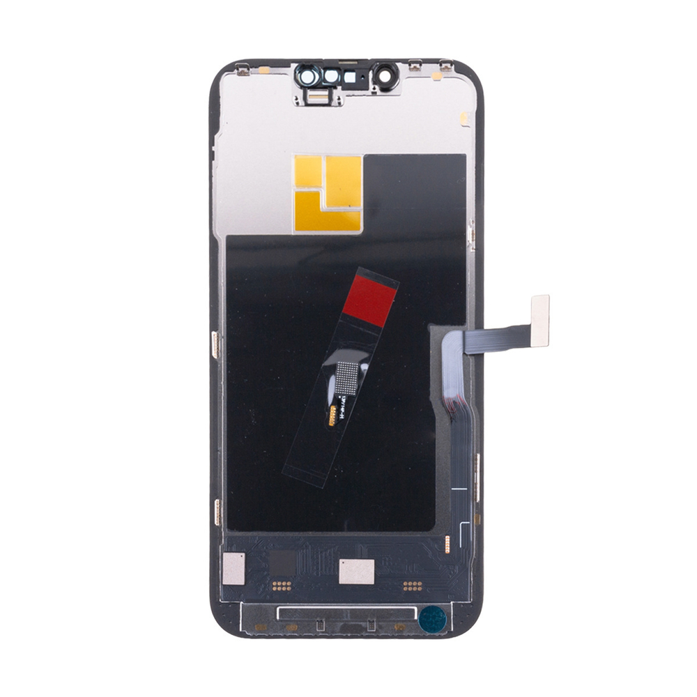 Дисплей iPhone 13 Pro с тачскрином Черный - (Soft OLED, Full HD, 120 Гц) (площадка под IC)