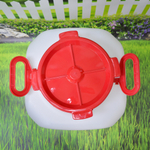 Бочка 40л Дачная квадратная белая