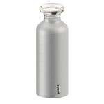 Бутылка on the go, 650 мл, нержавеющая сталь, металлик