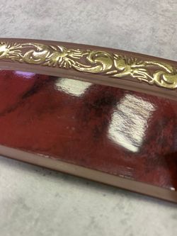 Махагон "Ажур" (5см) декоративная планка (бленда)