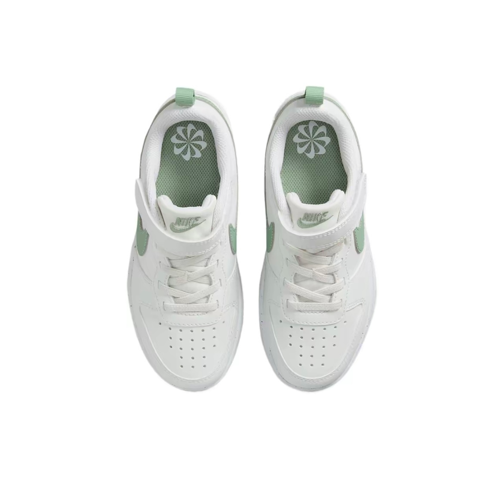 Nike Court Borough Low Recreft (PS) "White Green"