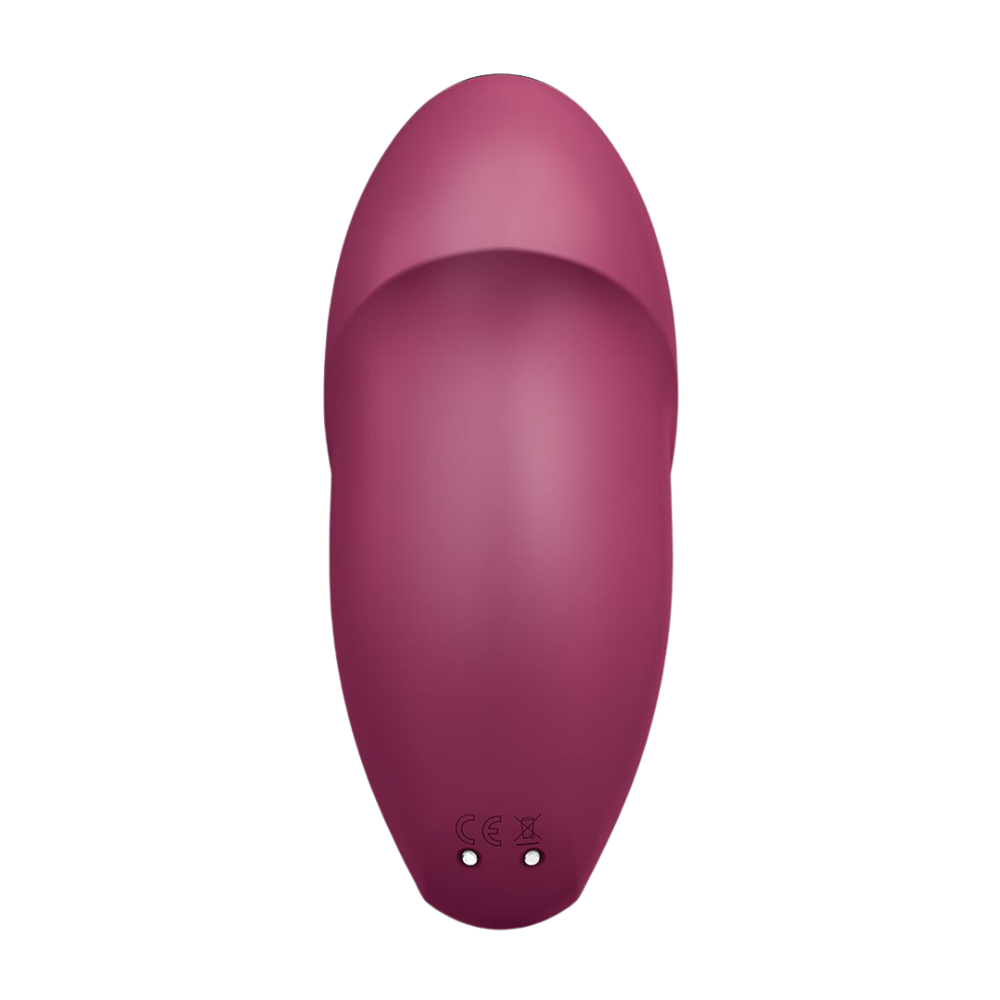 Стимулятор клитора с пульсацией и вибрацией Satisfyer Tap&Climax 1