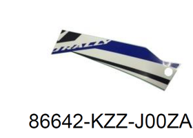 86642-KZZ-J00ZA. STRIPE A, L. MIDDLE COWL *TYPE1* (TYPE1 ). Honda CRF250Rally, Sticker OEM