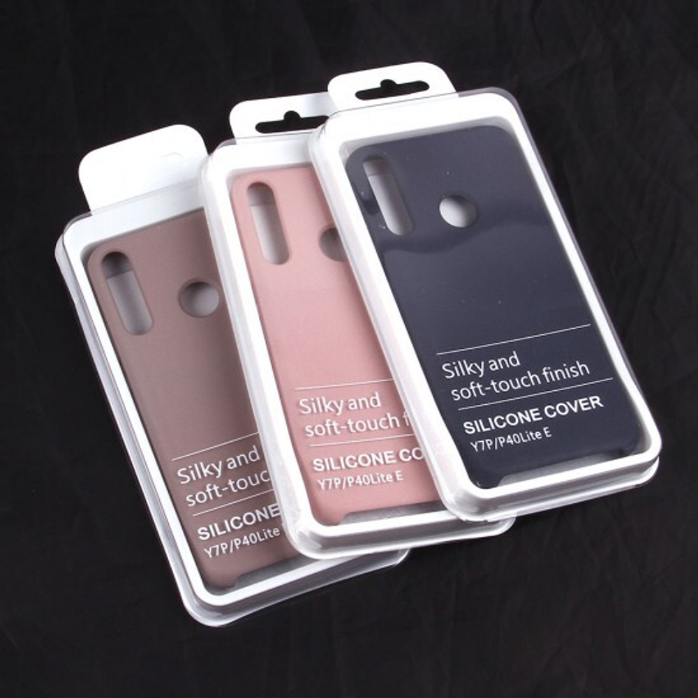 Панель Soft Touch для Huawei P40 Lite E/ Y7p , 007002 Мятный