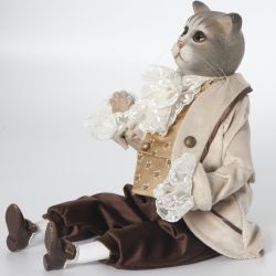 Кукла коллекционная Кот Клаус