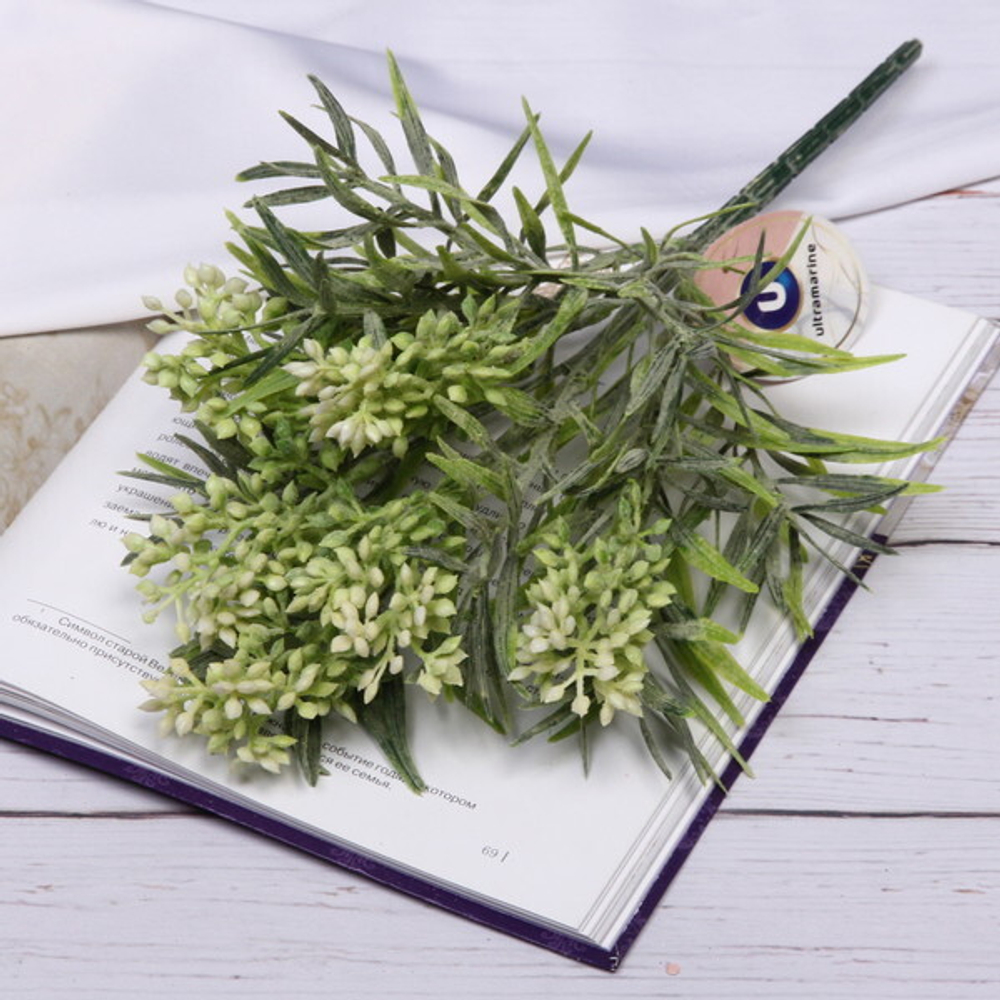 Искусственные цветы «Прованс» 33см цвет белый 18