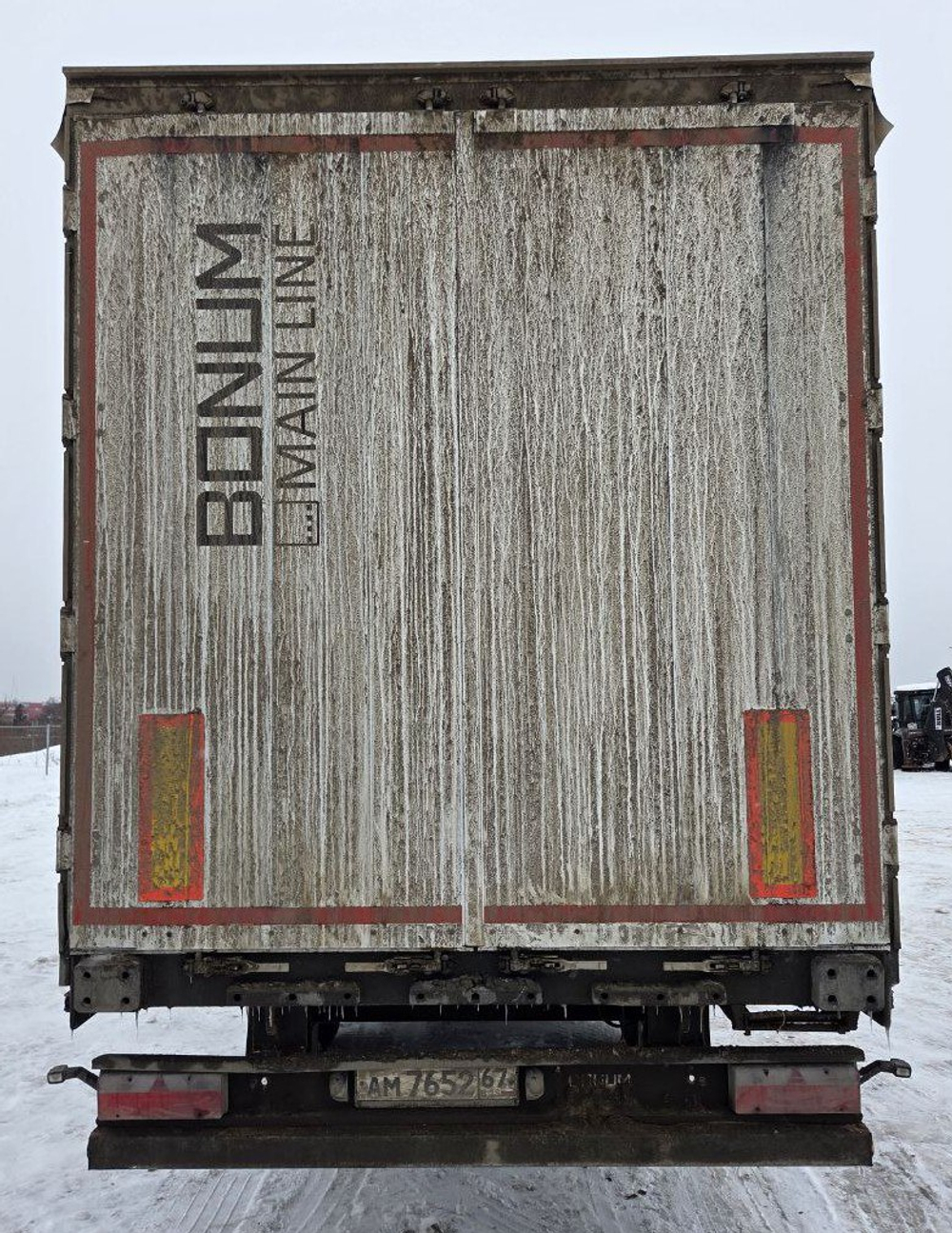 BONUM 9142* Полуприцеп шторный 914296-04 (длина 13,62 м.)