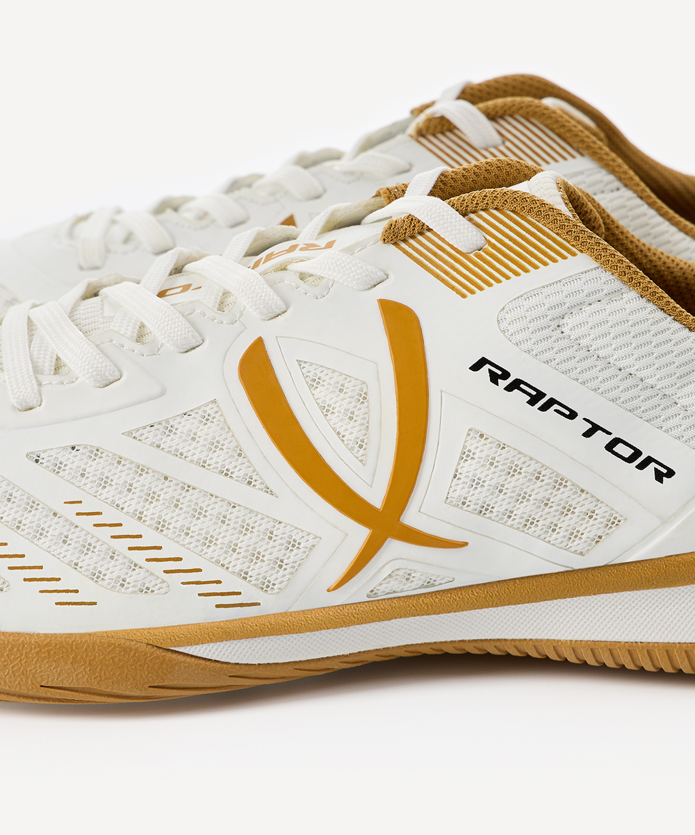 Бутсы зальные RAPTOR IN White/beige