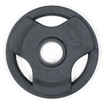 Диск обрезиненный с 3-мя хватами 5 кг