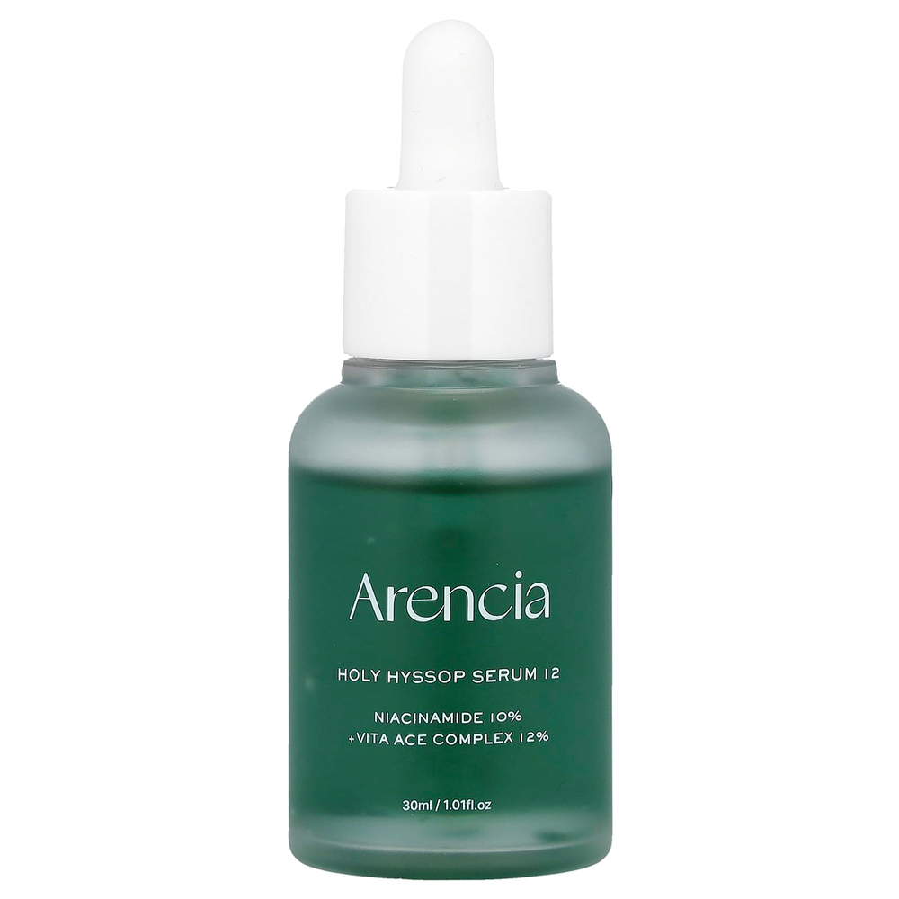 Arencia, Сыворотка из иссопа 12, для всех типов кожи, 30 мл (1,01 жидк. Унции)