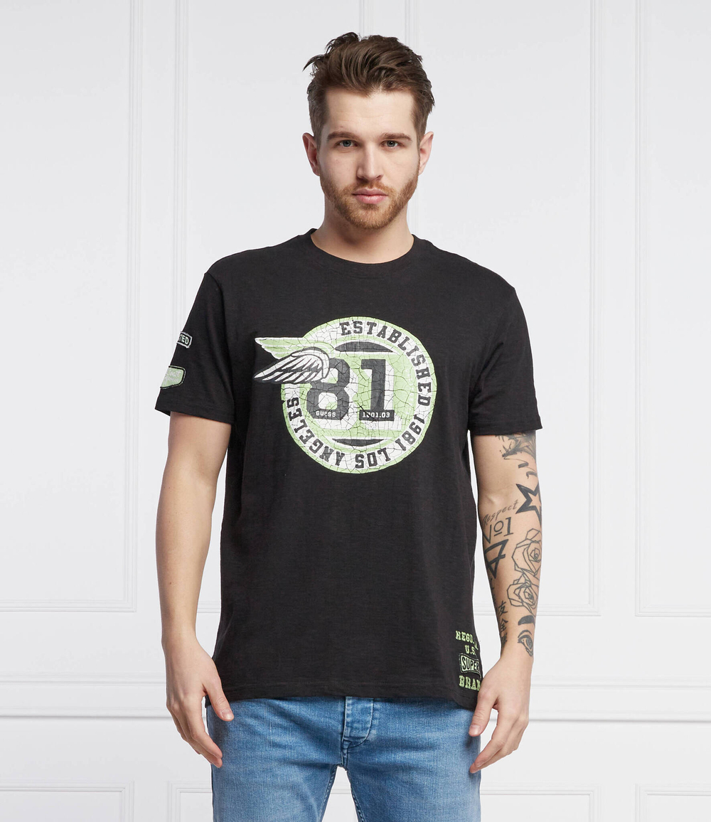 футболка wingy GUESS - черный(M2GI04 KB5F0)