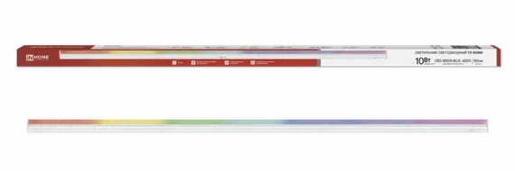 Светильник светодиодный СПБ-Т5-RGBW 10Вт 230B red-green-blue-4000К 900мм IN HOME