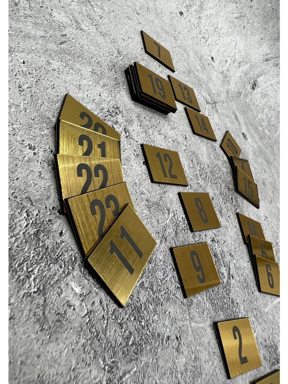 Нумерация гардеробная 1-100