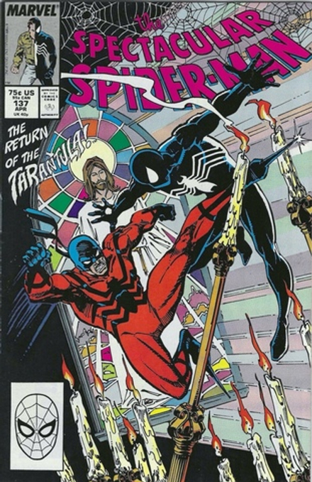 Комикс the Spectacular Spider-Man #137