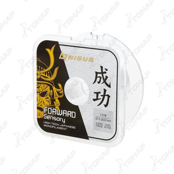 Леска FORWARD Sensory 0,203mm/100m Nylon Transparent (N-FS-0203-100) Nisus