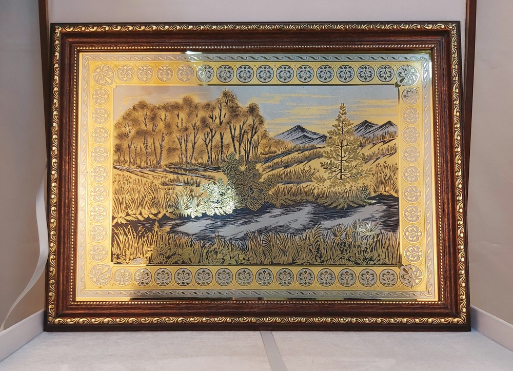 Златоустовская гравюра "Природа России"