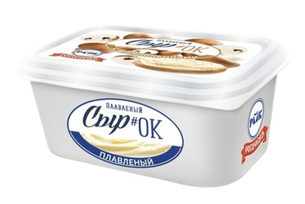 Сыр плавленый "СырОк" с шампиньонами 40% 300г. РогачевЪ