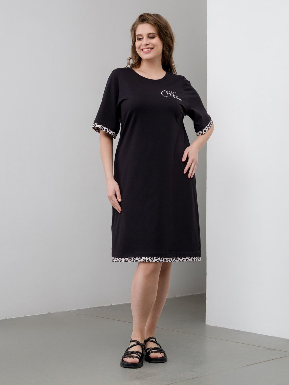 Платье Дениз Виотекс ЧЁРНЫЙ