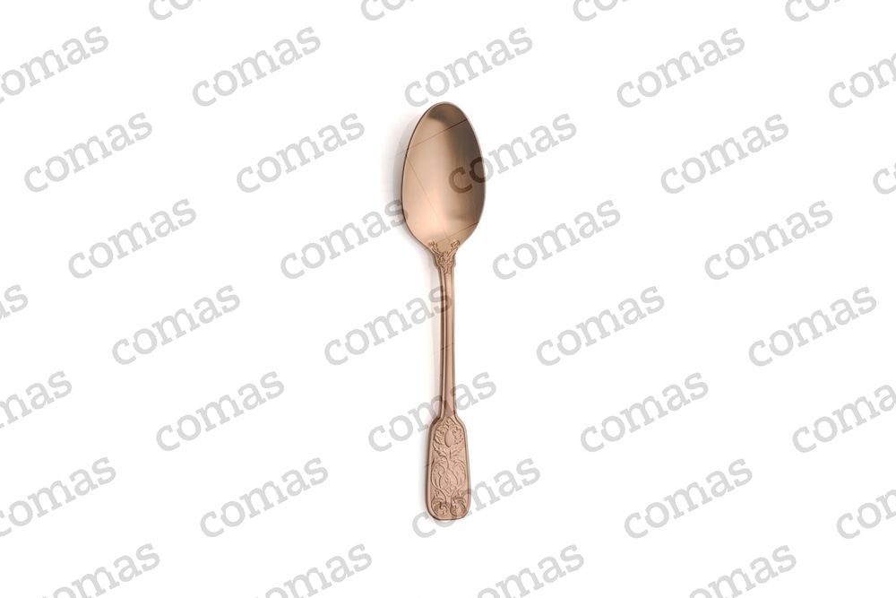 Ложка столовая, медная