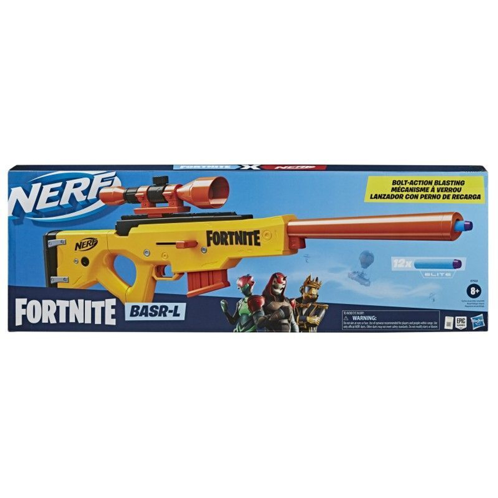 Игрушечное оружие HASBRO Nerf Fortnite BASR-L - Бластер ружье Нерф Форнайт-  Нерф Е7522 купить в Москве | Доставка по России.