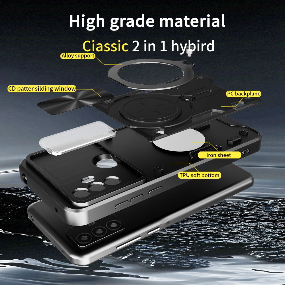 Чехол с кольцом Big Ring Case для TCL 30 SE