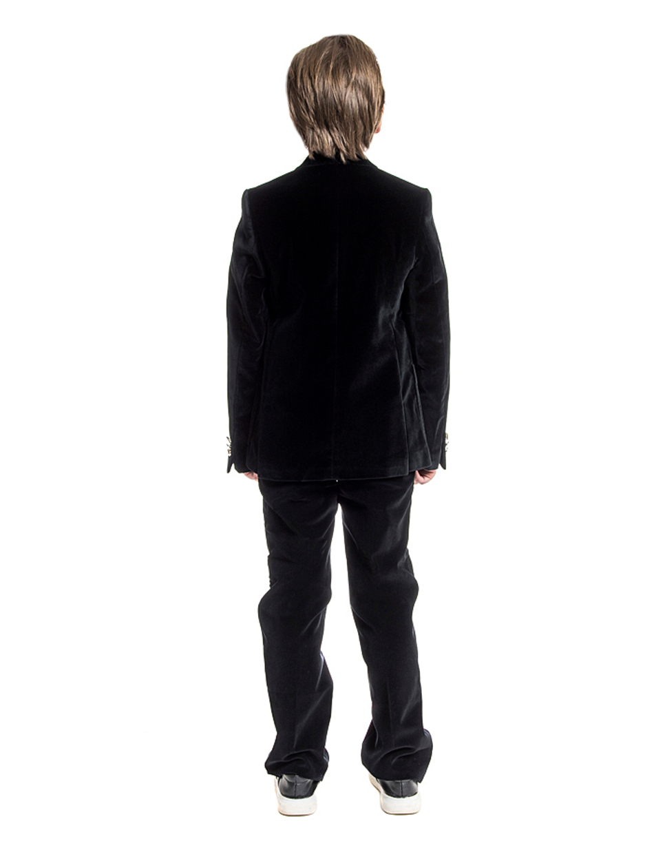 Пиджак для мальчика из бархата