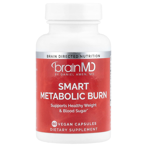 BrainMD, Smart Metabolic Burn, 60 веганских капсул