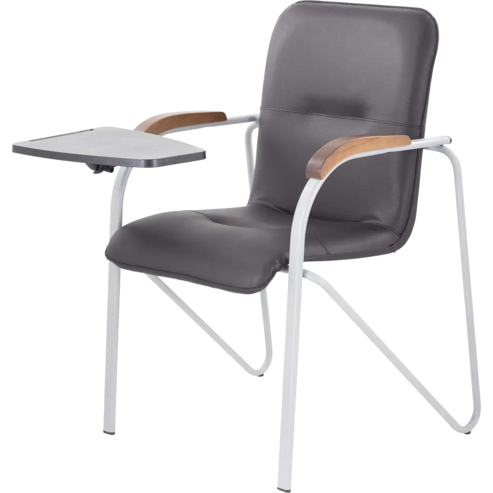 Конференц-кресло UP_EChair SAMBA(Самба) BOX GR Д8 Z11 (черный) со столиком